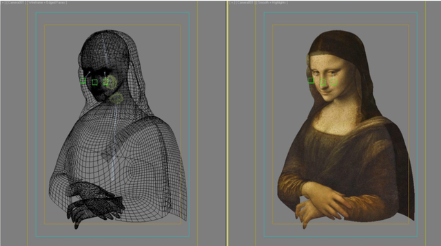 Mona Lisa 3D