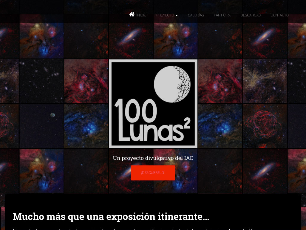 100 Lunas Cuadradas - Home page