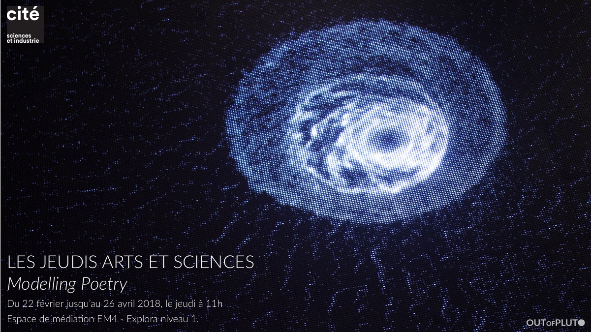 Les Jeudis Arts et Sciences : Modelling Poetry