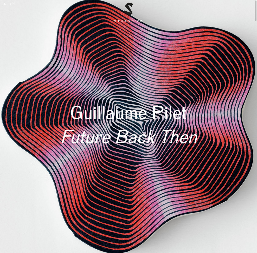 Viewing roomGuillaume Pillet, galerie Semiose