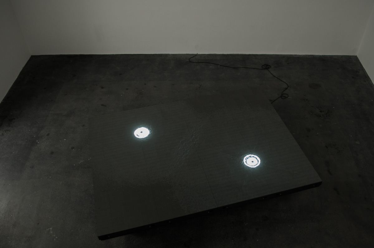 Vue d'exposition de <i>Modelling Poetry</i> au CRAC Languedoc Roussillon, 2014. © Out of Pluto